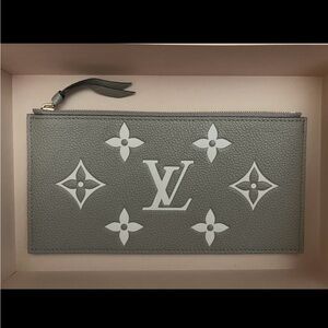 Louis Vuitton Monogram Empreinte Pouch insert